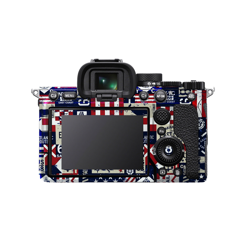 USA Abstract Camera Skin
