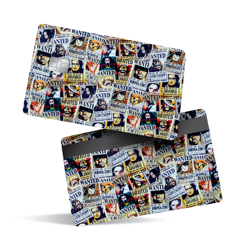 Anime Pattern Debit Card Skins & Credit Card Wrap