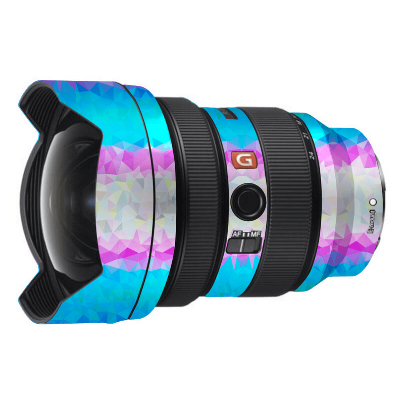 Diamond Gradient Pattern Camera Lens Skin