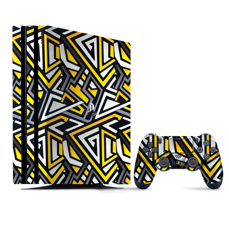 Triangle Pattern PlayStation 4 |PS4 Pro Skin