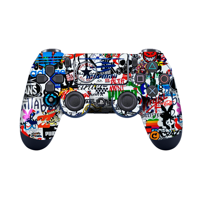 Abstract Brand Logo Controller Skin