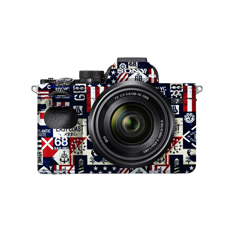 USA Abstract Camera Skin