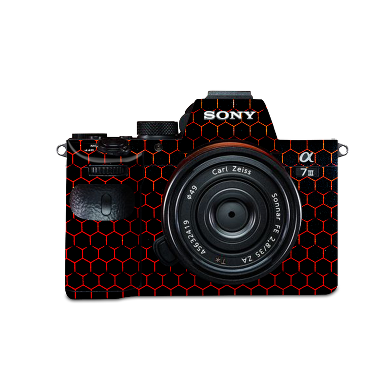 Pattern Honeycomb Camera Skin