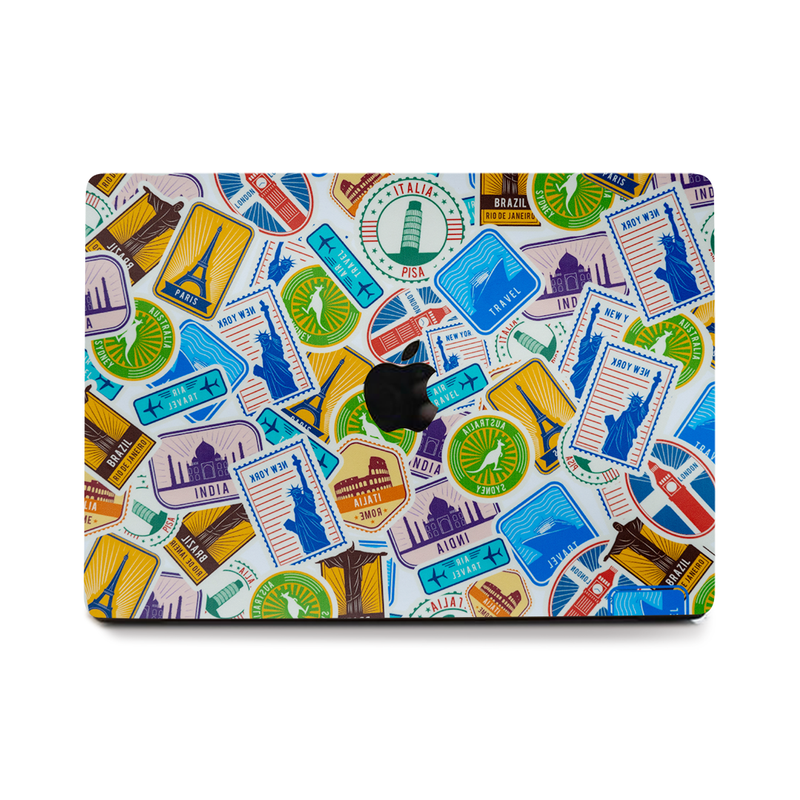 Wanderlust Travel Sticker Laptop Skin