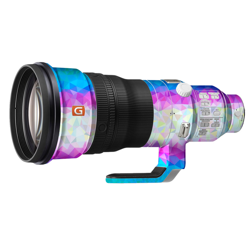 Diamond Gradient Pattern Camera Lens Skin