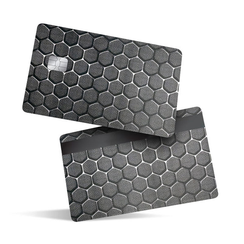 Honeycomb Pattern Debit Card Skins & Credit Card Wrap