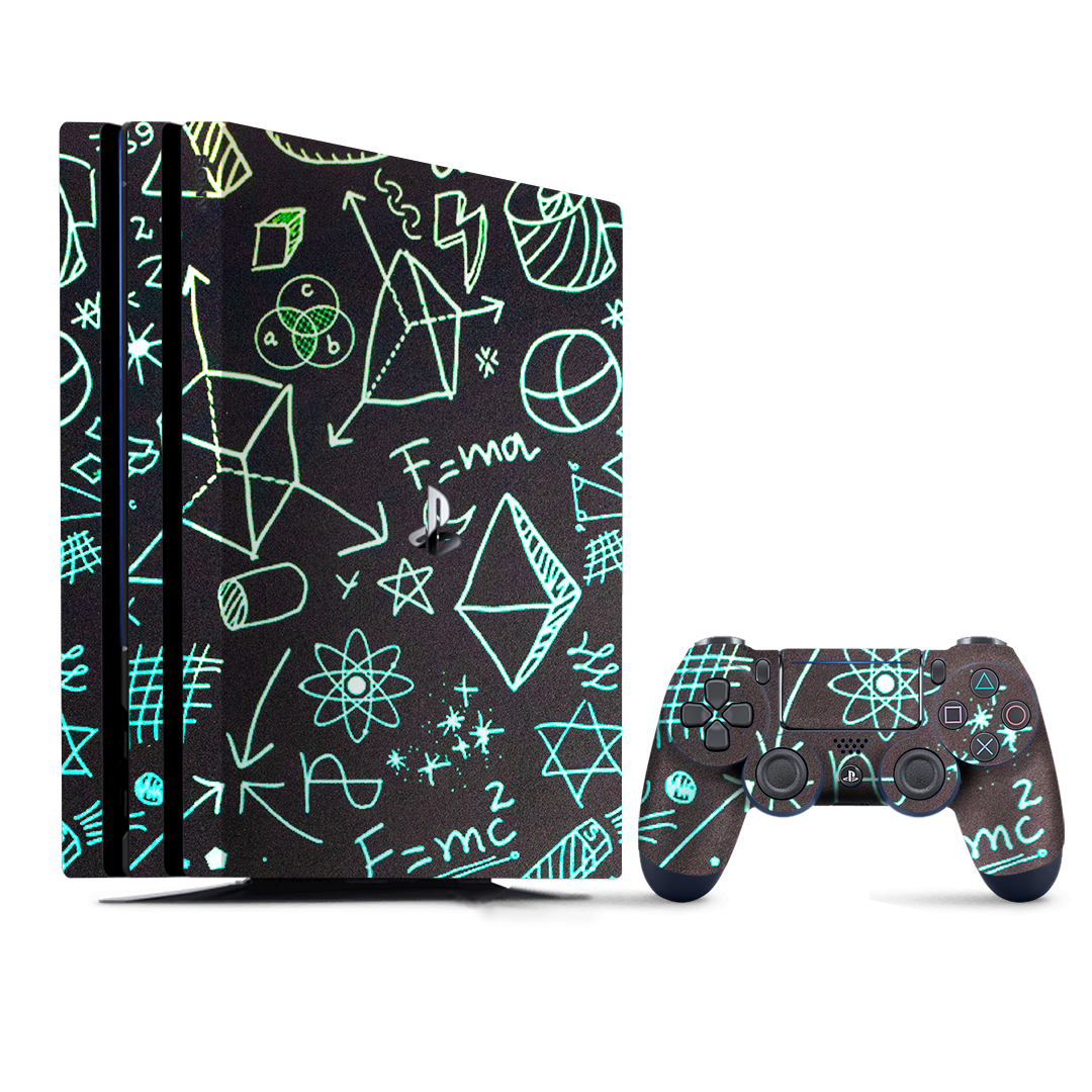 Abstract Math PlayStation 4 |PS4 Pro Skin
