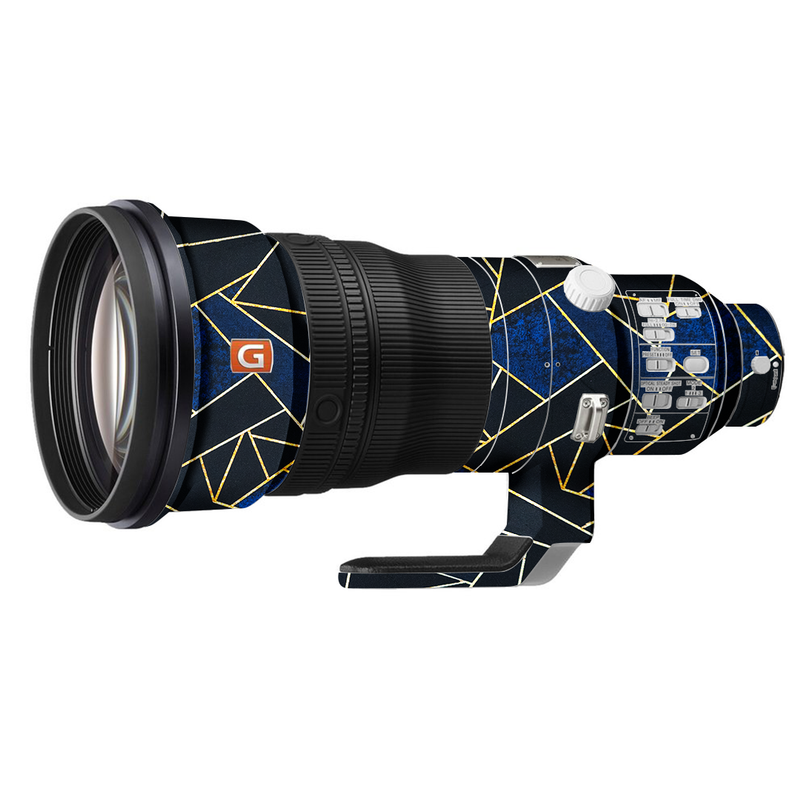 Blue Marble Pattern Camera Lens Skin