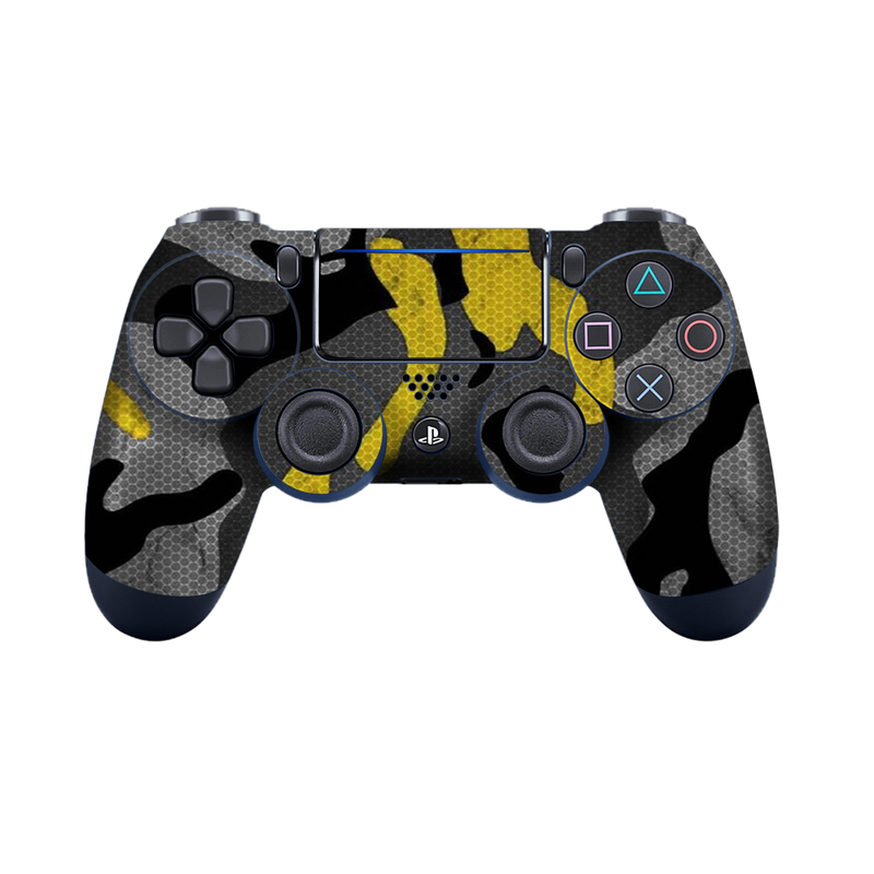 Yellow Camouflage Controller Skin