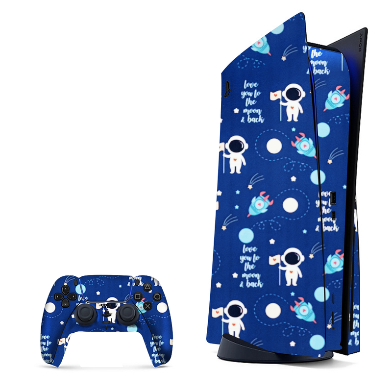 Astronaut Pattern Playstation 5 Skin|PS5