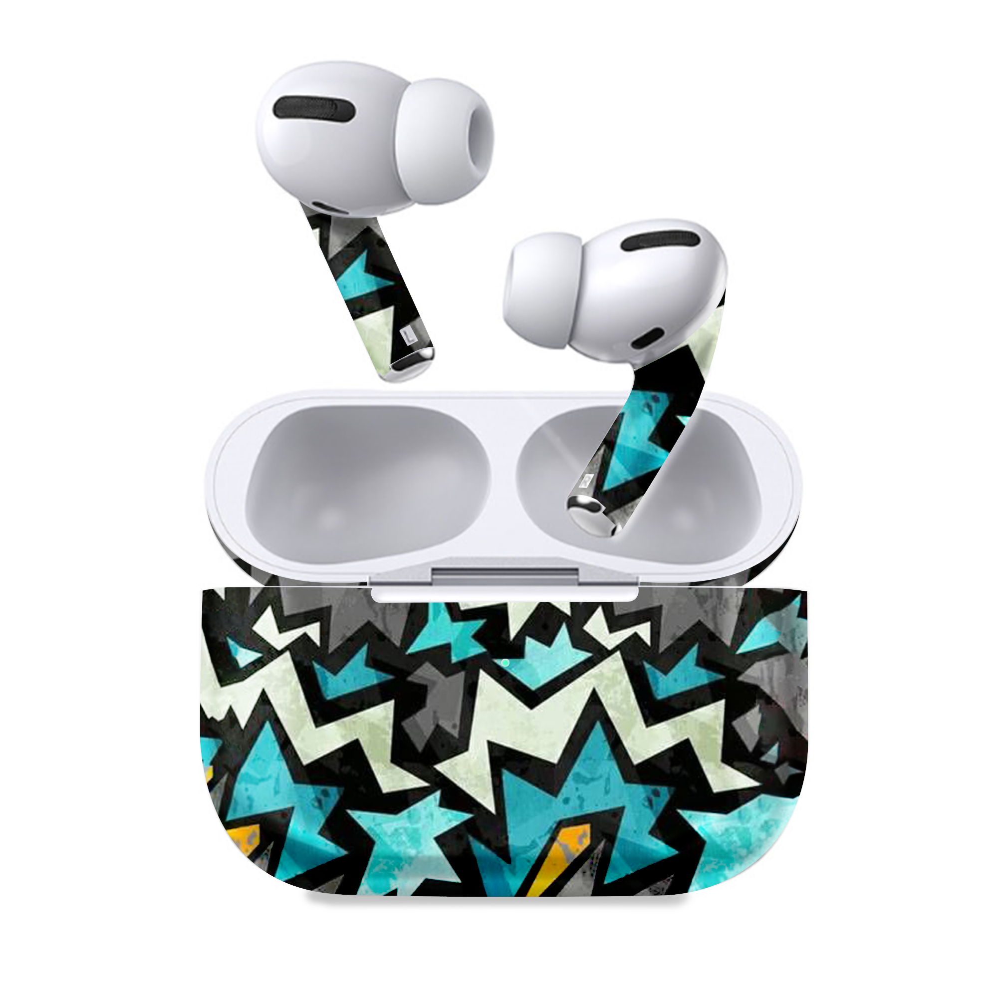 Abstract Earbuds Skin