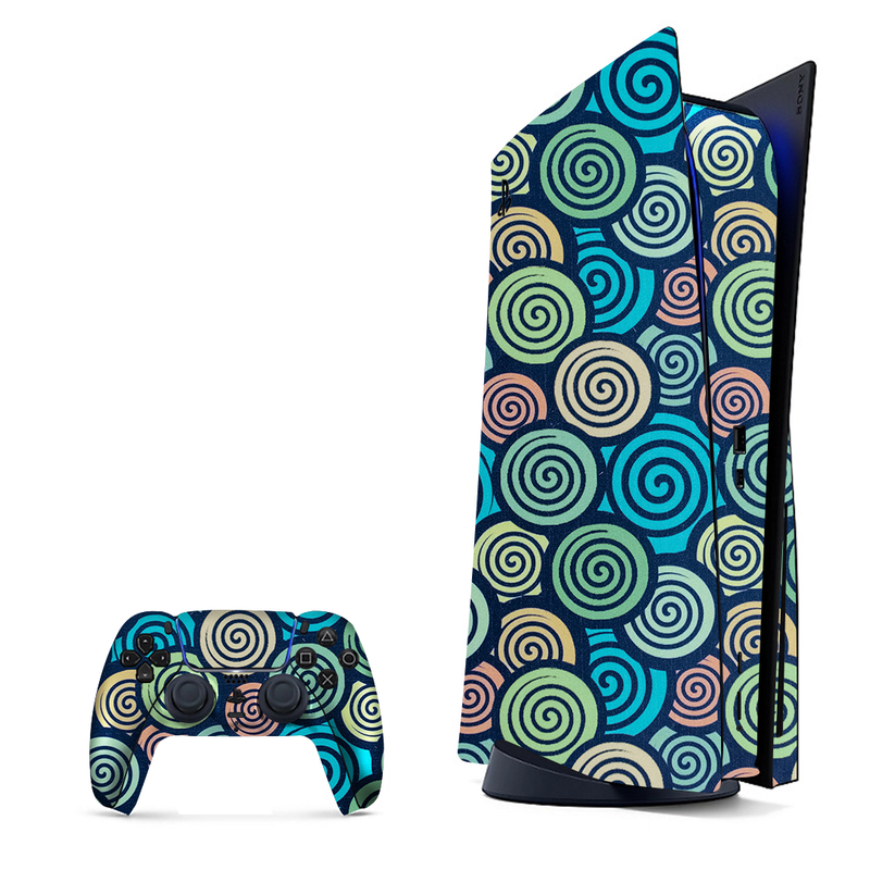 Wave Pattern Playstation 5 Skin|PS5