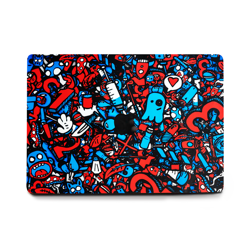 Doodle Abstract Laptop Skin