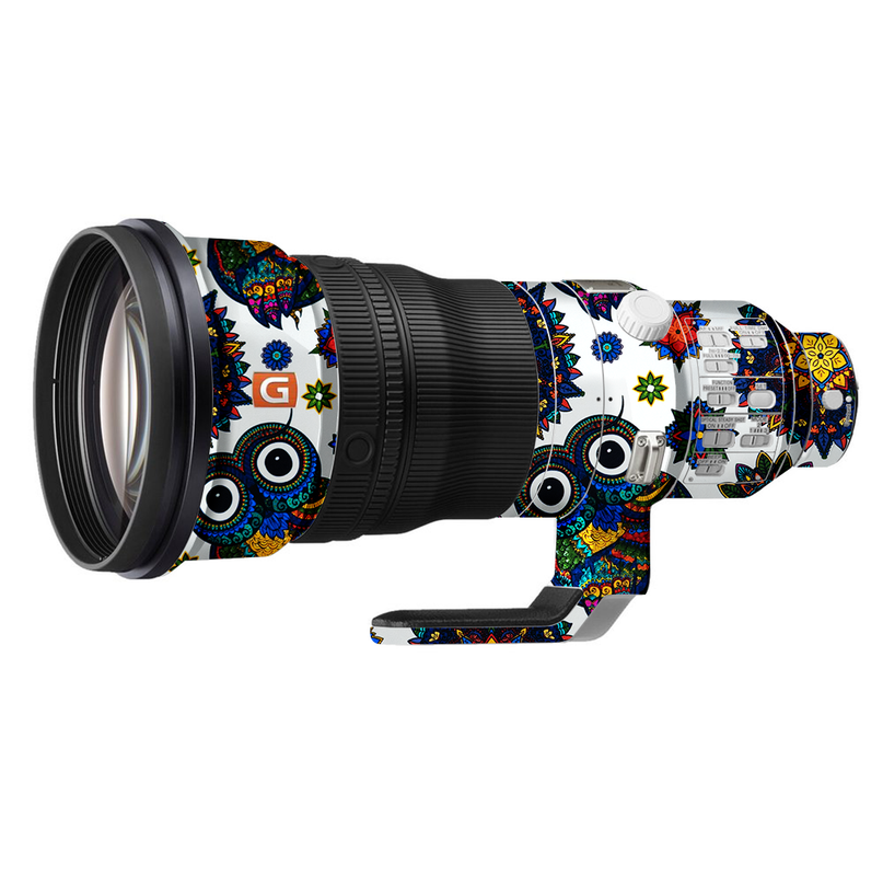 Owl Mandala Camera Lens Skin