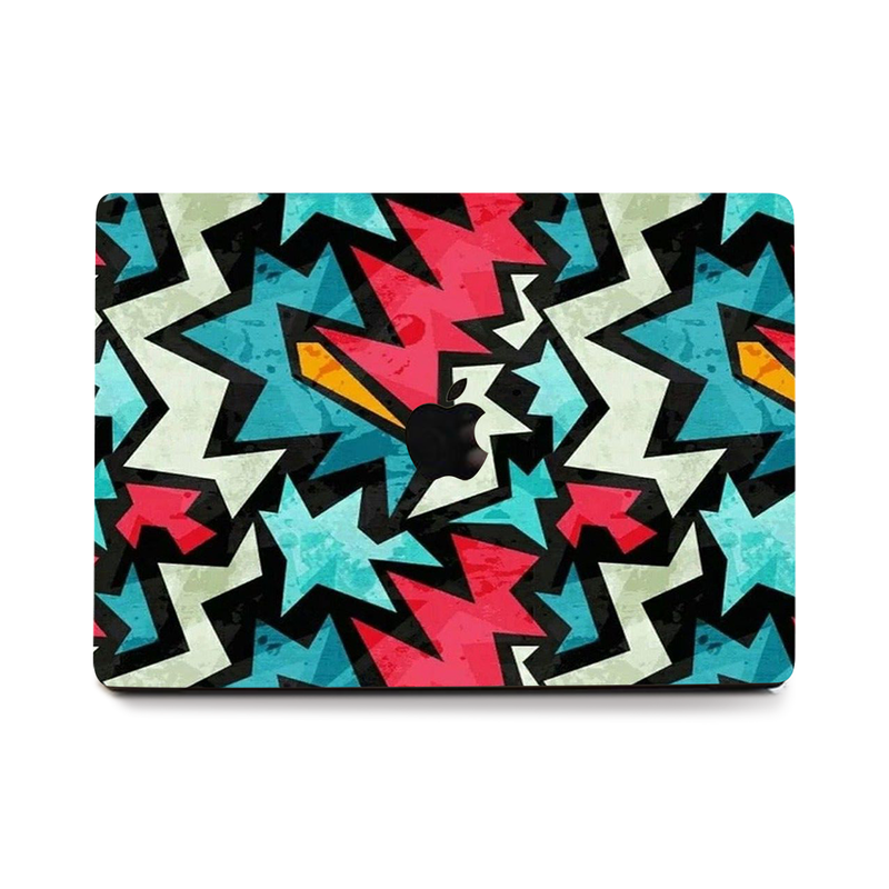 Combo Red blue Pattern Abstract Skins