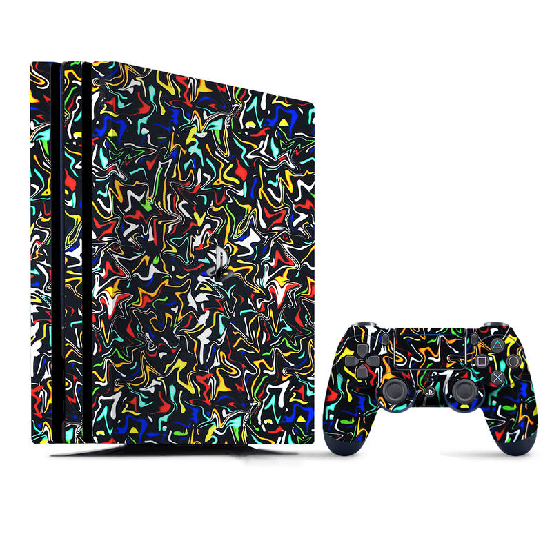 Oil Painting Pattern PlayStation 4 |PS4 Pro Skin