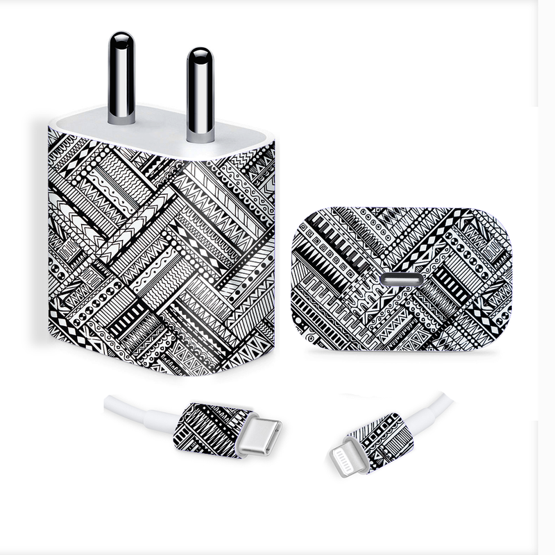 Combo Mandela White and Black Skins