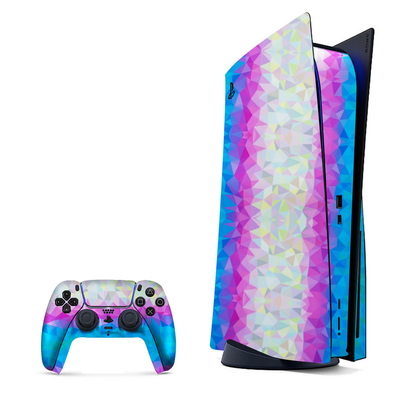 Diamond Gradient Pattern Playstation 5 Skin|PS5