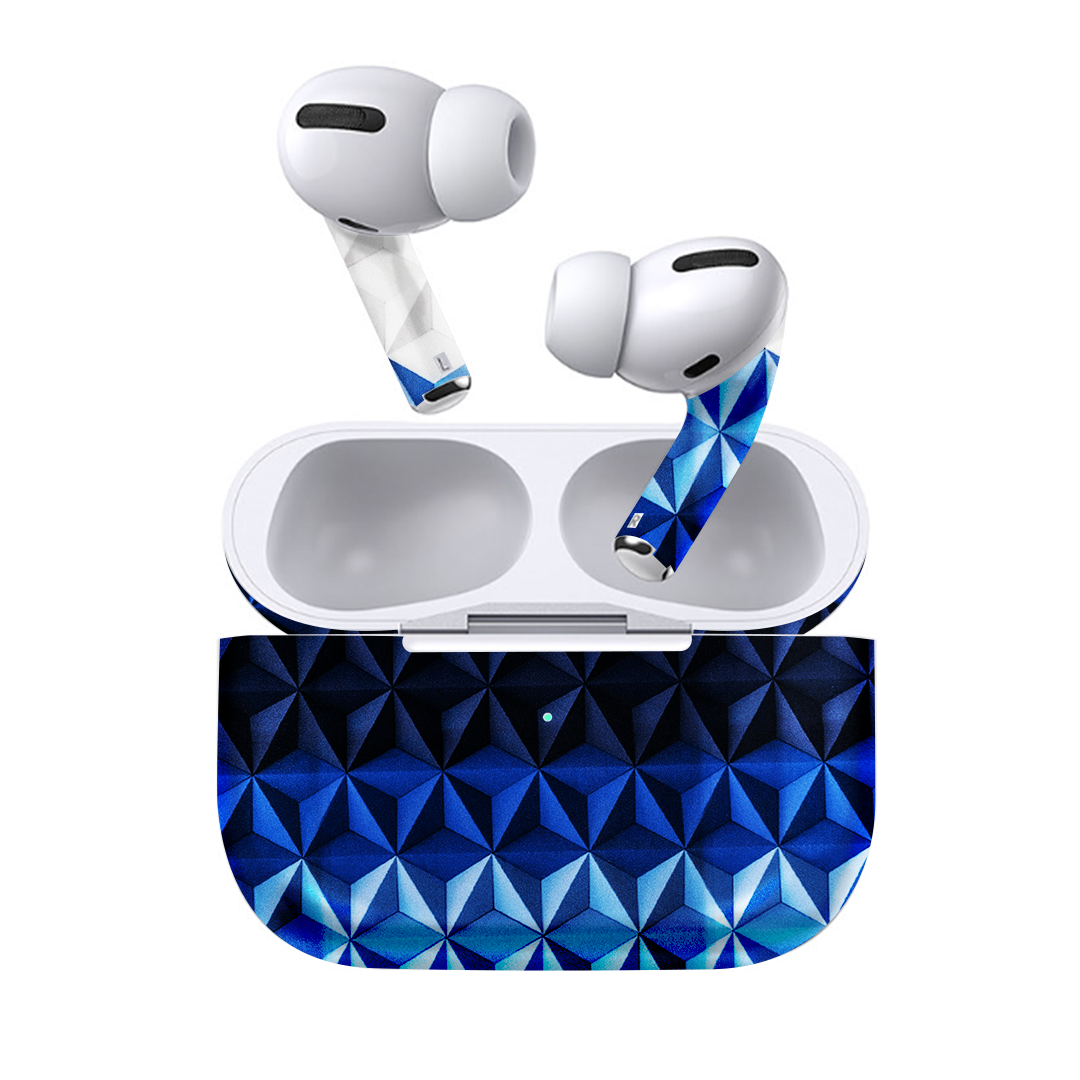 Pattern diamond Earbuds skin