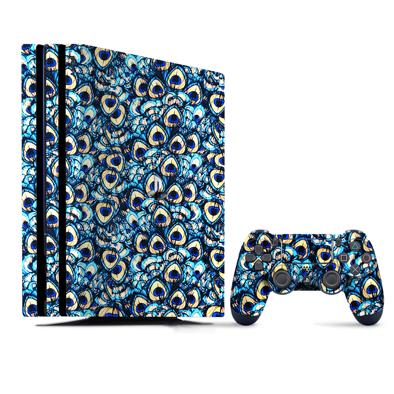 Peacock Wings Pattern PlayStation 4 |PS4 Pro Skin