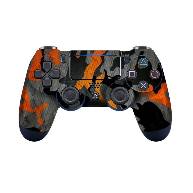 Orange Camouflage Controller Skin