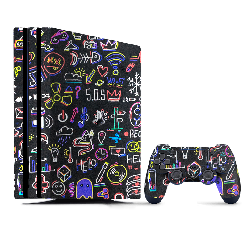 Math Abstract PlayStation 4 |PS4 Pro Skin