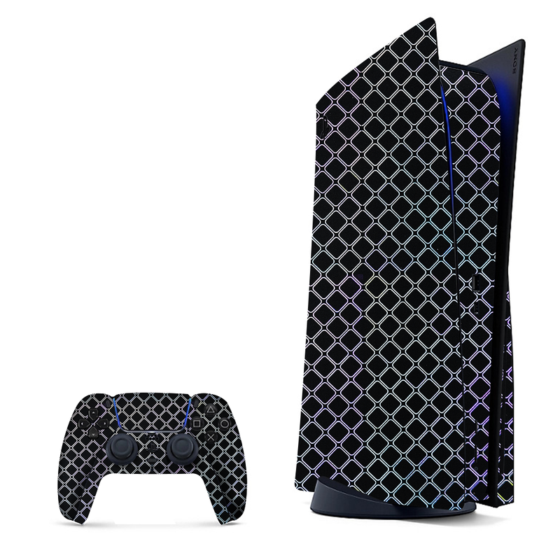 Gradient Geometric Pattern Playstation 5 Skin|PS5