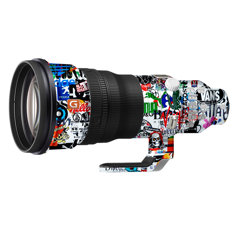 Abstract Brand Logo Camera Lens Skin