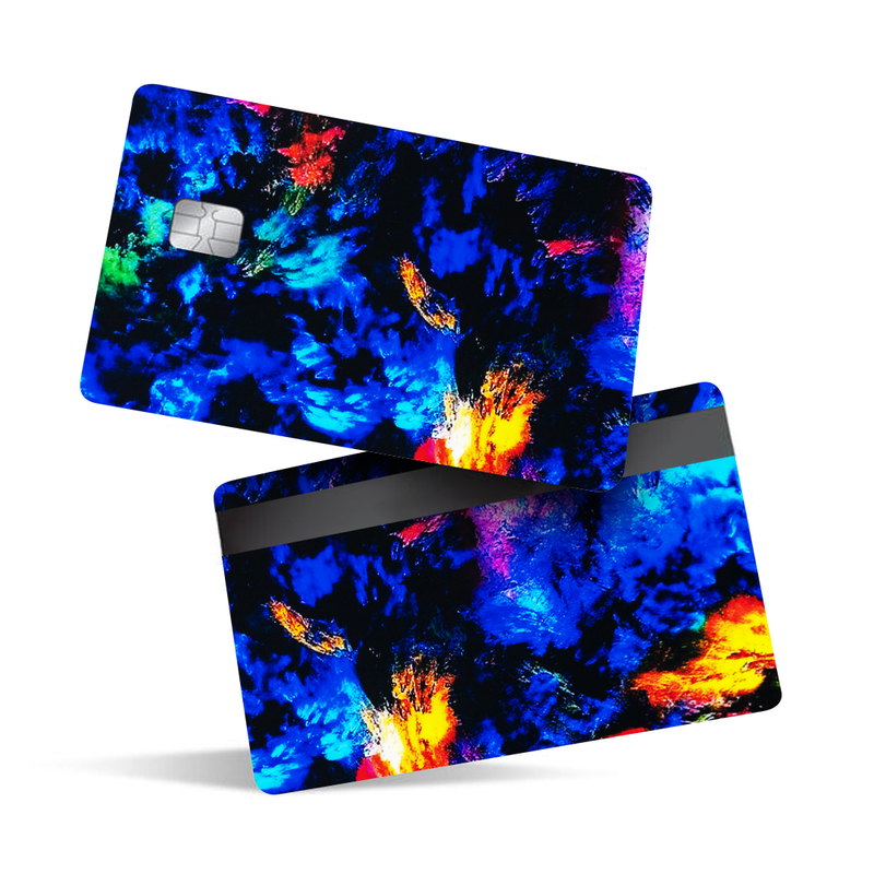 Galaxy Pattern Debit Card Skins & Credit Card Wrap