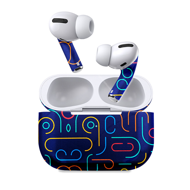 Geometric Earbuds skin