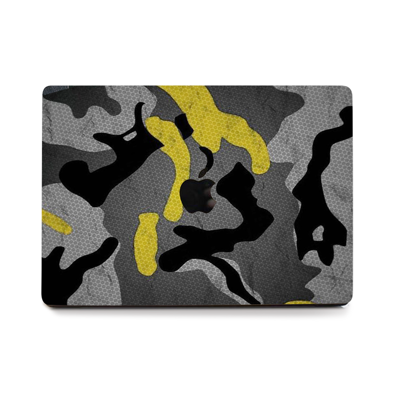 Yellow Camo Laptop Skin