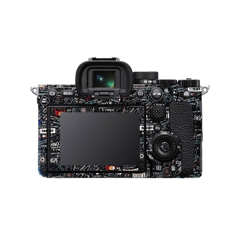Typography Delight Camera Skin