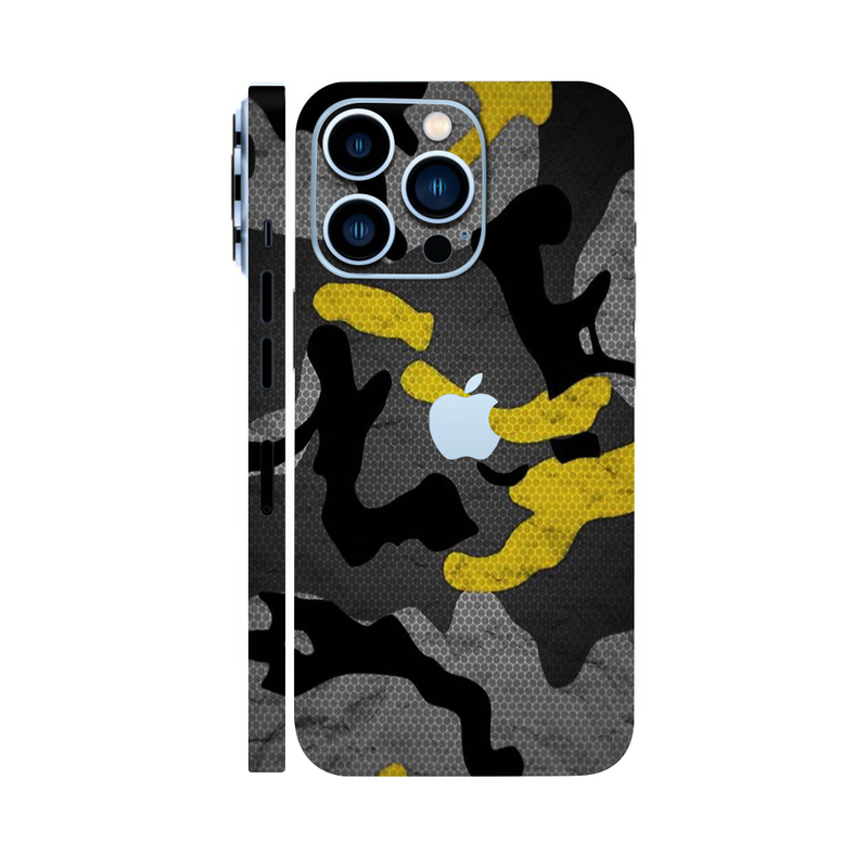 Yellow Camouflage Mobile skin