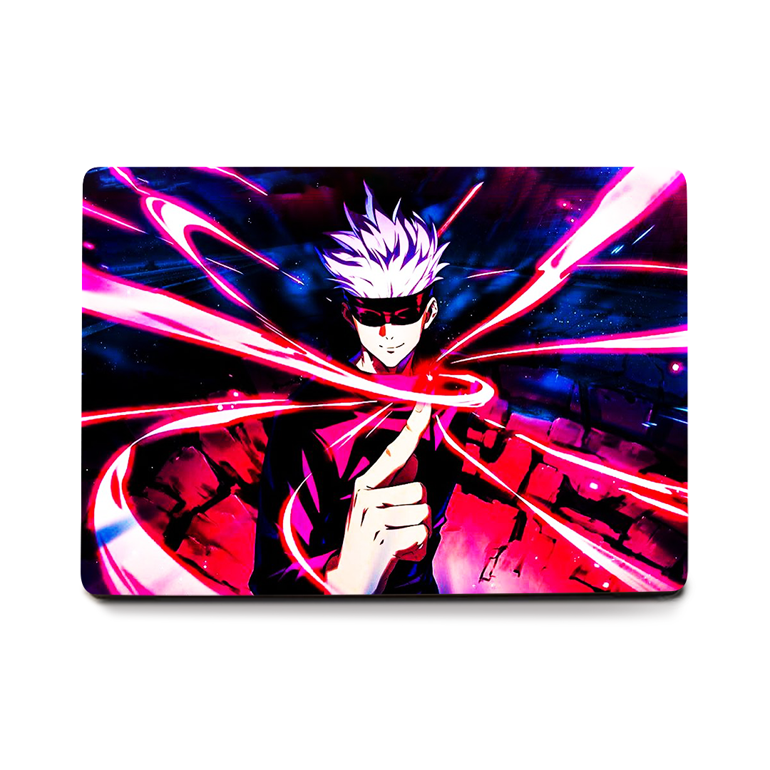Gojo Jujusts kaise Anime Laptop skin