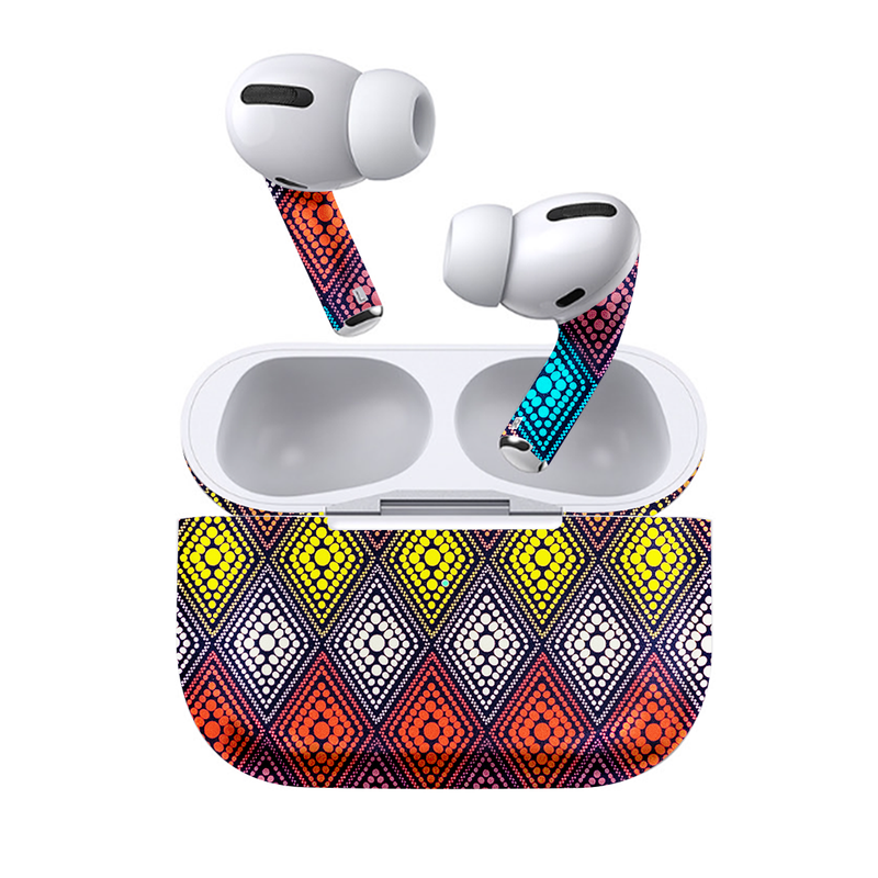 Abstract Deco Earbuds skin