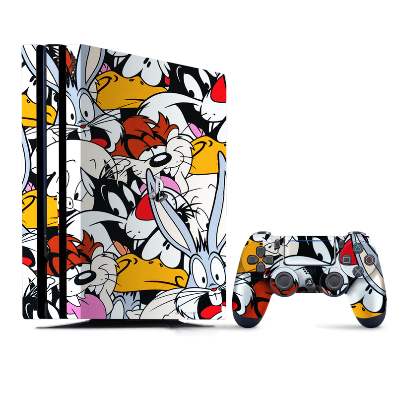 Rabbit Cartoon PlayStation 4 |PS4 Pro Skin