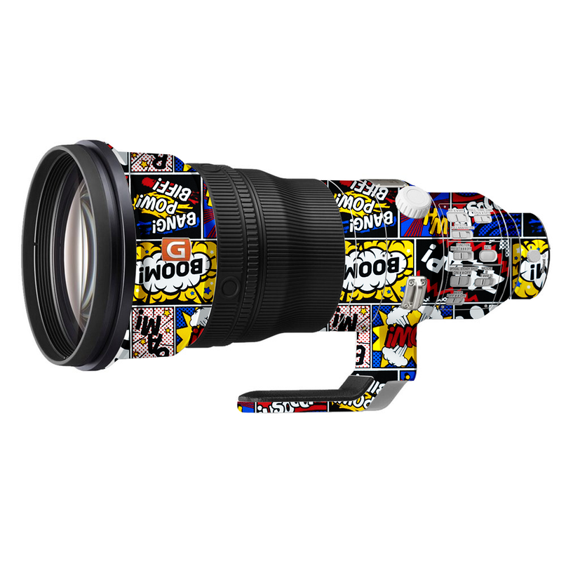 Boom Boom Pattern Camera Lens Skin