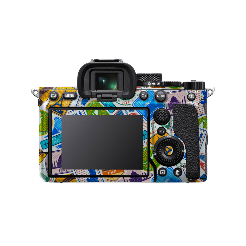 Travel Sticker Camera Skin
