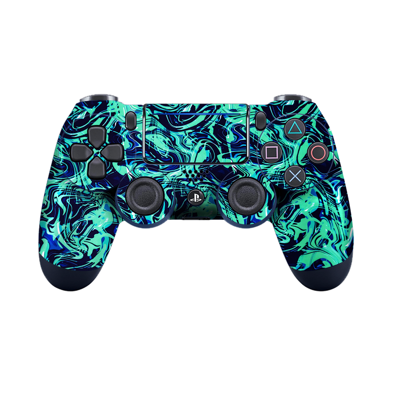Green Marble Pattern Controller Skin