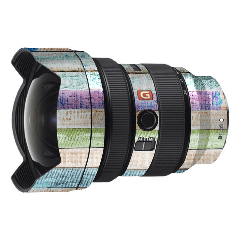 Pattern Wood Camera Lens Skin