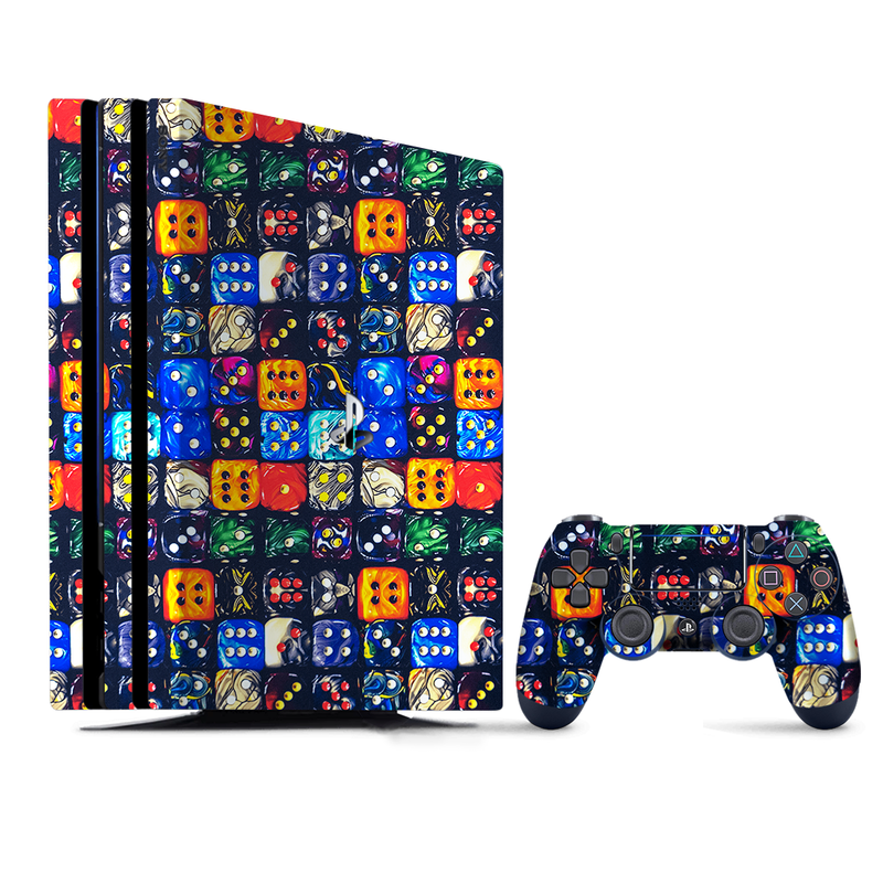 Dice Pattern PlayStation 4 |PS4 Pro Skin
