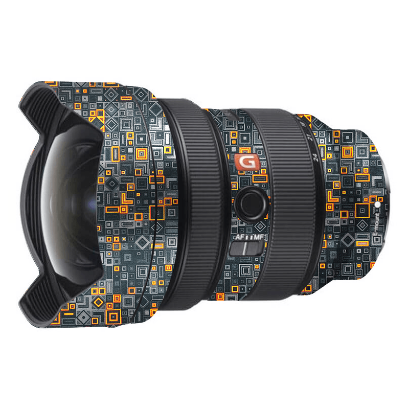 Pixel Pattern Camera Lens Skin