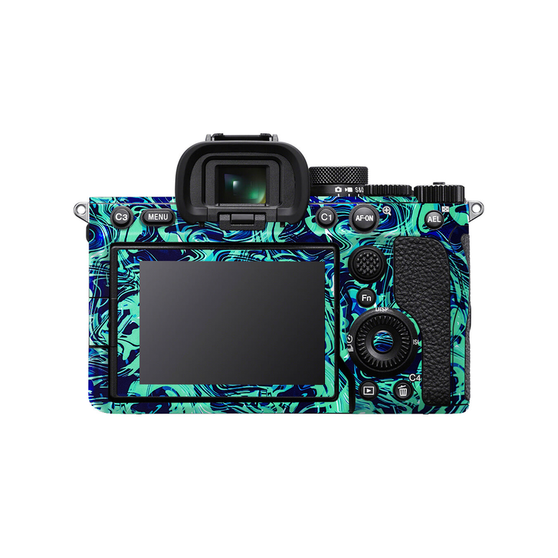 Green Marble Camera Skin