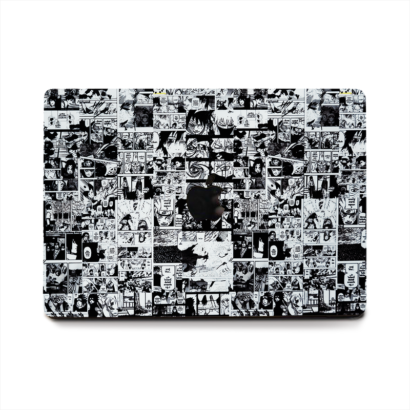 Black and White Anime Laptop Skin