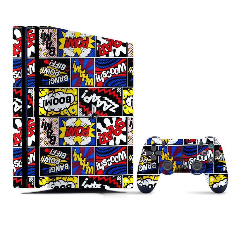 Boom Boom Pattern PlayStation 4 |PS4 Pro Skin