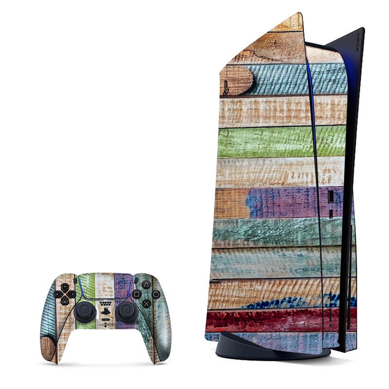 Pattern Wood Playstation 5 Skin|PS5