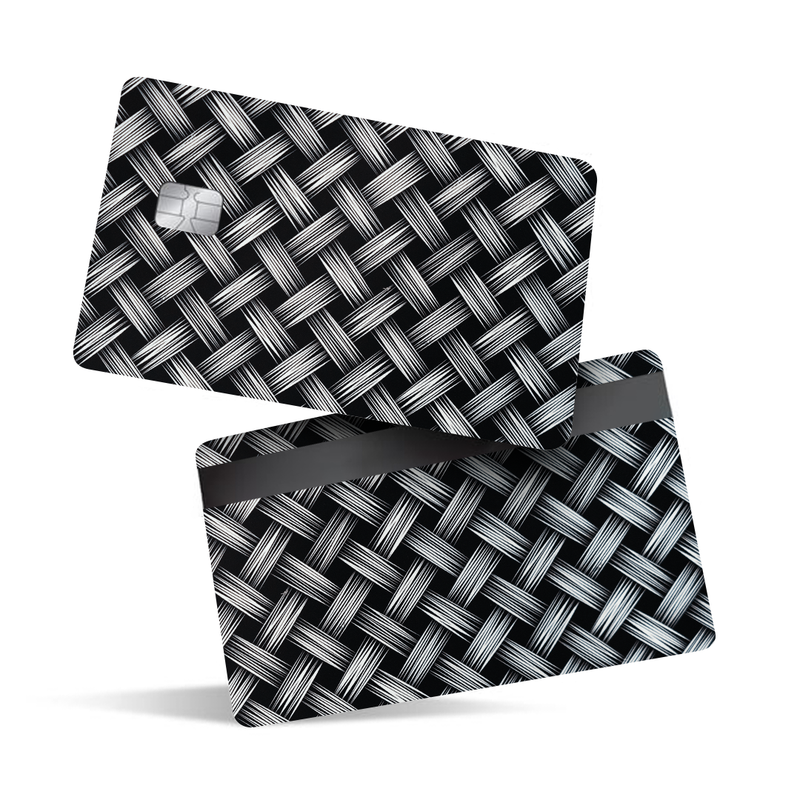 Cross Pattern Debit Card Skins & Credit Card Wrap