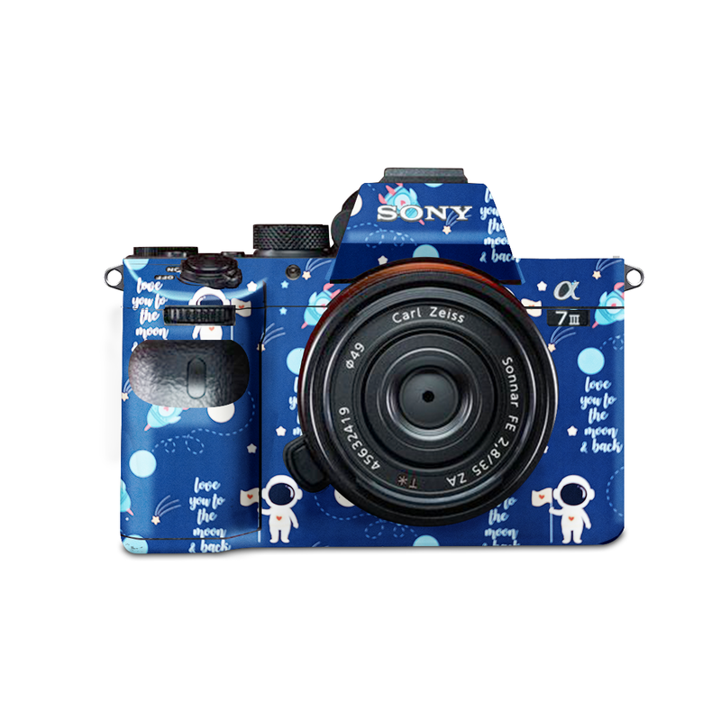 Blue Space Camera Skin