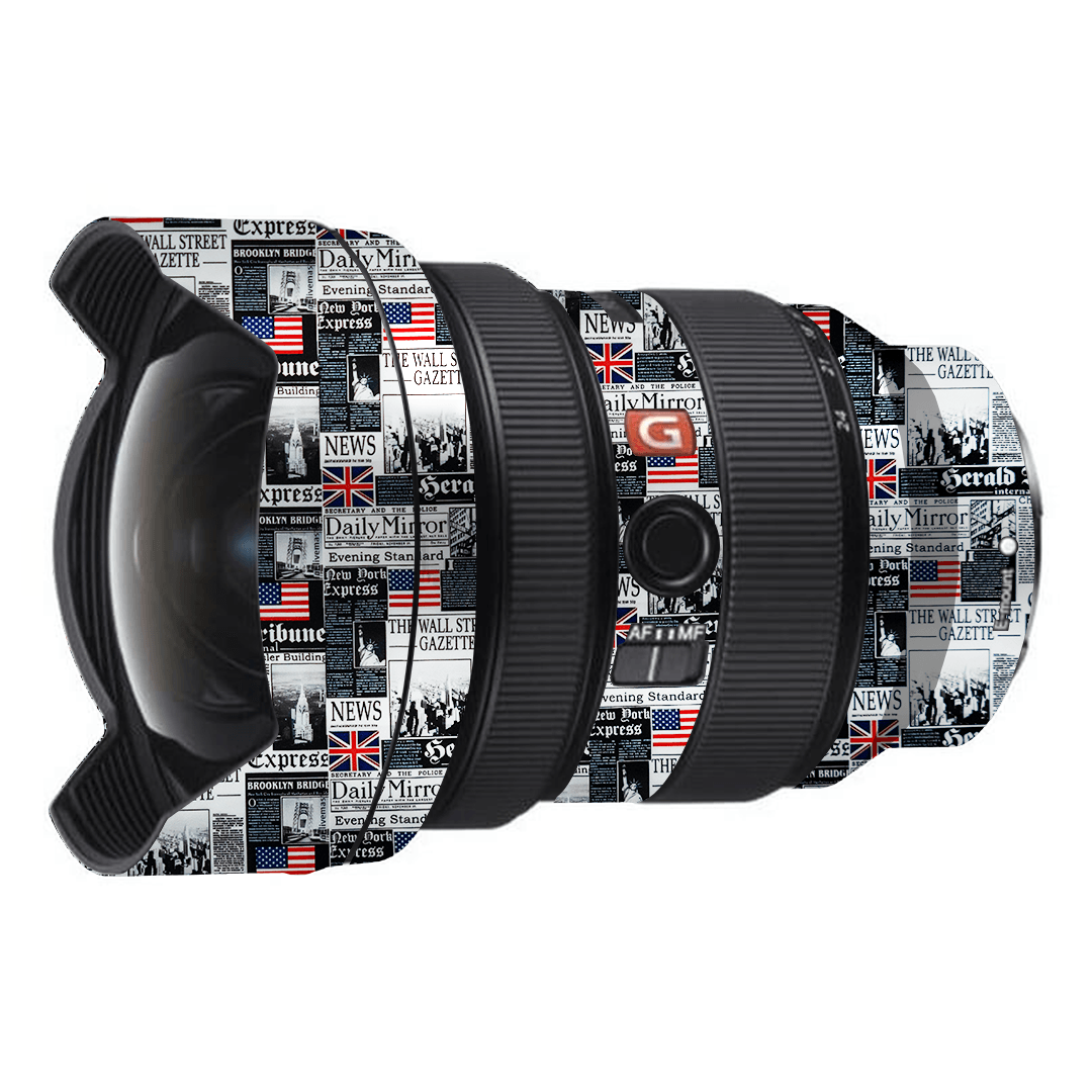 USA Flag Pattern Camera Lens Skin