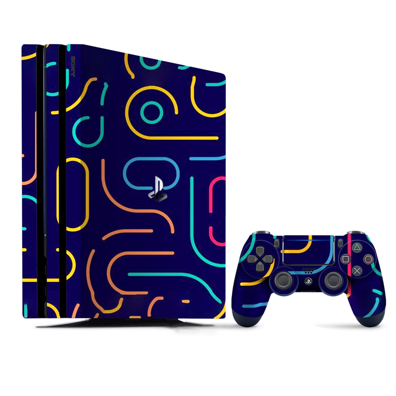 Geometric Mobile Pattern PlayStation 4 |PS4 Pro Skin